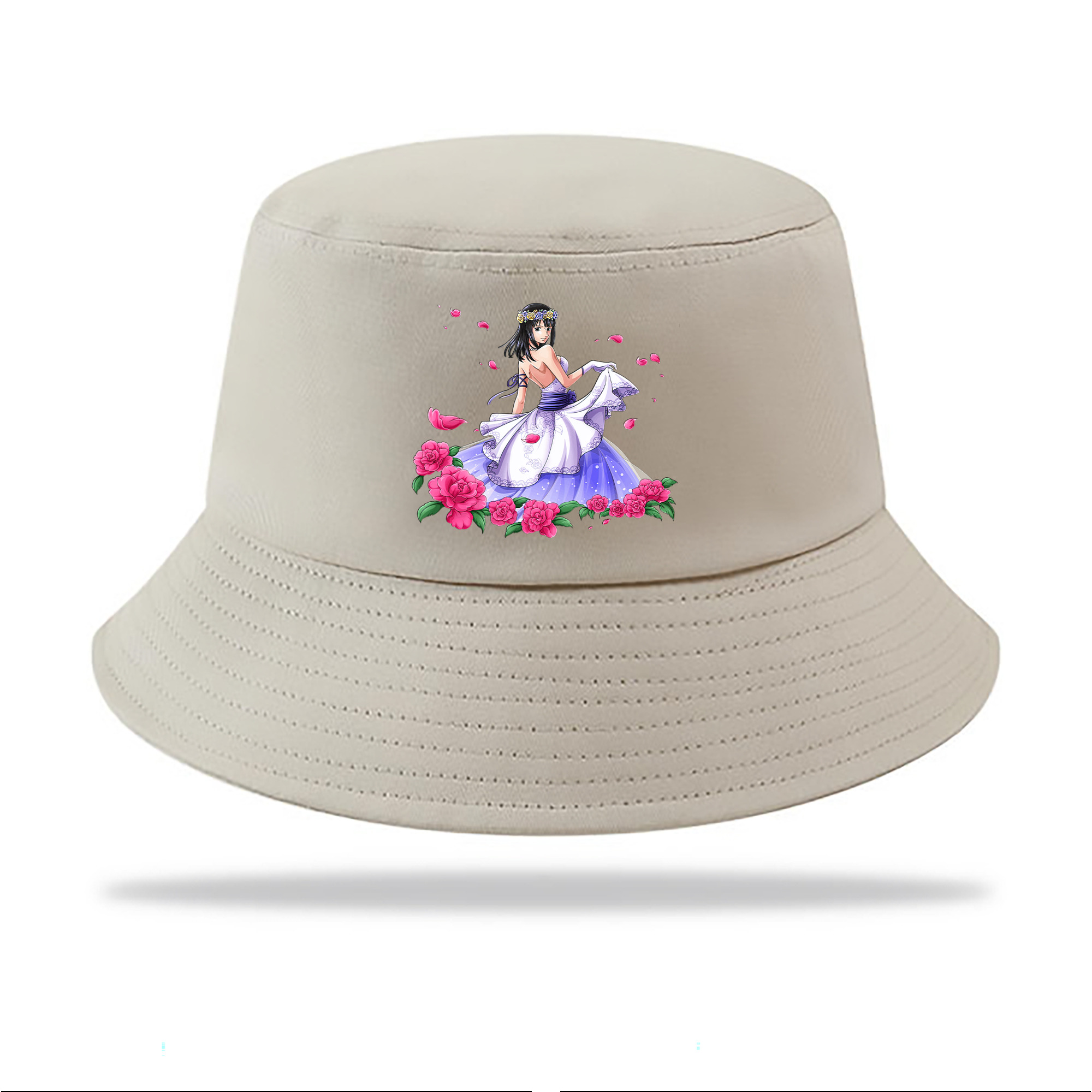 ワンピース ニコ・ロビン ONE PIECE Nico Robin アウトドア日除けバケットハット